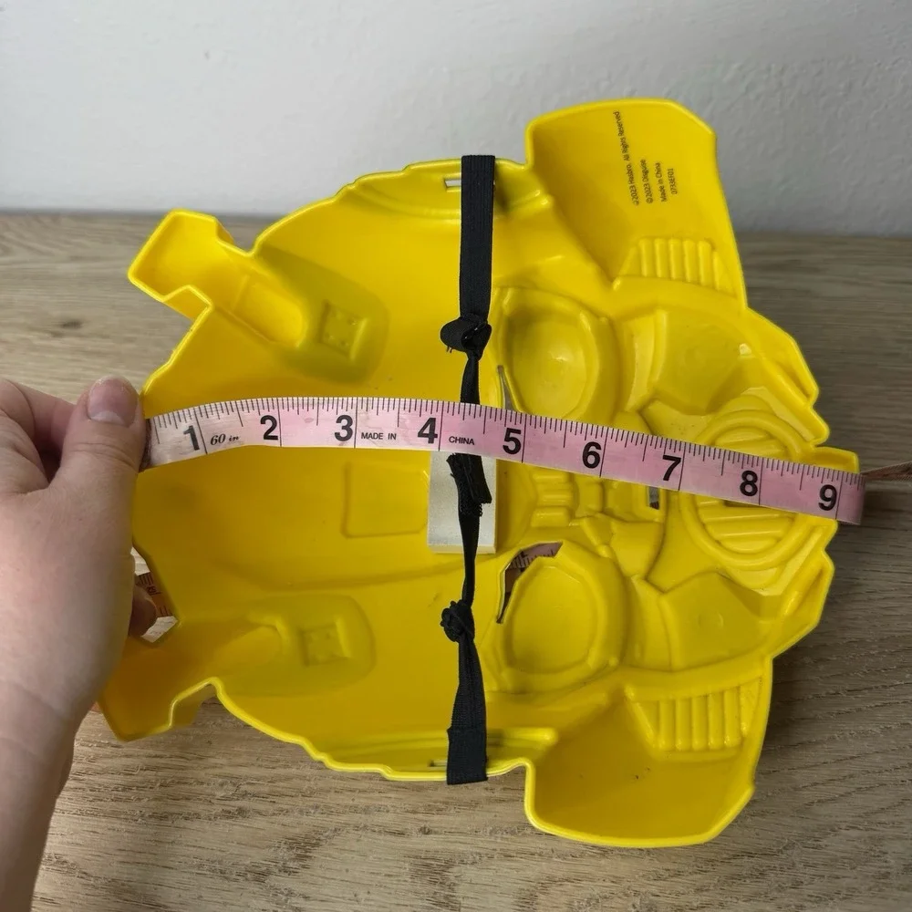 Hasbro 2023 Transformers Bumblebee Yellow Plastic Halloween Childs Mask 0733EF01